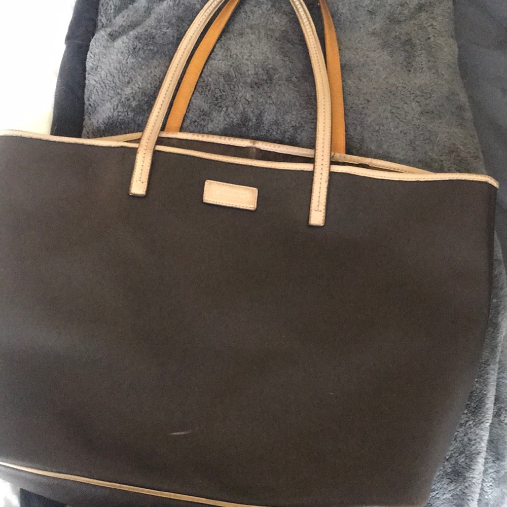 100% authentic coach tote